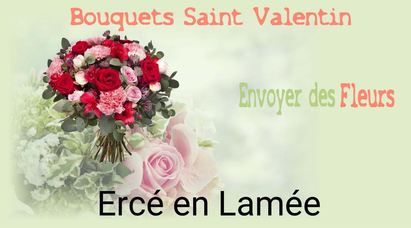 Roses de Saint-Valentin livrées à Ercé-en-Lamée